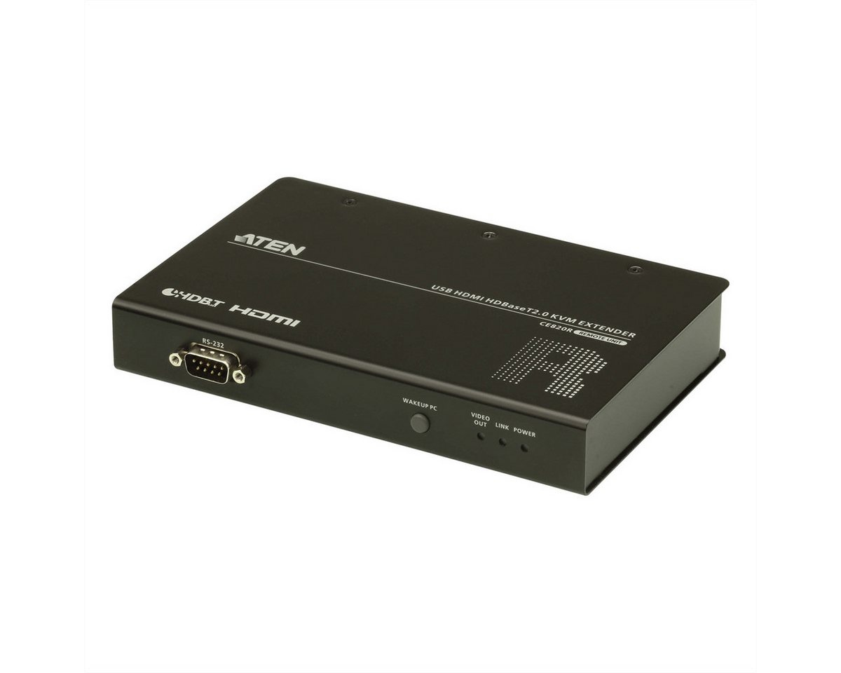 Aten CE820R USB HDMI HDBaseT 2.0 KVM Extender Audio- & Video-Adapter, 10000.0 cm, ohne Ethernet Port, Remote only von Aten