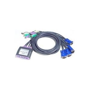 Aten CS-64AZ Mini KVM-Switch inkl. Kabel Aten CS-64AZ Mini KVM-Switch inkl. Kabel von Aten