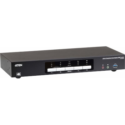 Aten CS1944DP 4-Port USB 4K Dual Display-Port Kabel KVMP Switch + USB3.0 Periph. von Aten