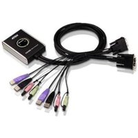 Aten CS682 2-Port USB DVI Kabel KVM Switch mit Audio und Remote von Aten