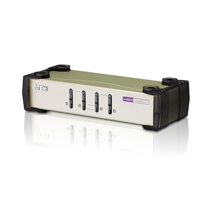 Aten CS84U KVM Switch 4-fach PS/2 oder USB von Aten