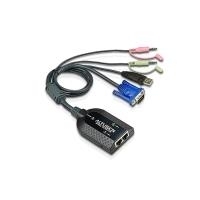 Aten KA7178 - Schwarz - 2 x RJ-45 - HDB-15 - USB 2.0 - 2 x 3.5mm - RJ-45 (KA7178) von Aten