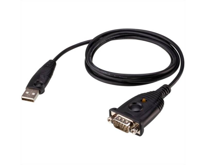 Aten UC232AF USB zu Seriell Konverter Computer-Adapter USB 2.0 Typ A Männlich (Stecker) zu D-Sub 9-polig (DE-9) Männlich (Stecker), 120.0 cm von Aten