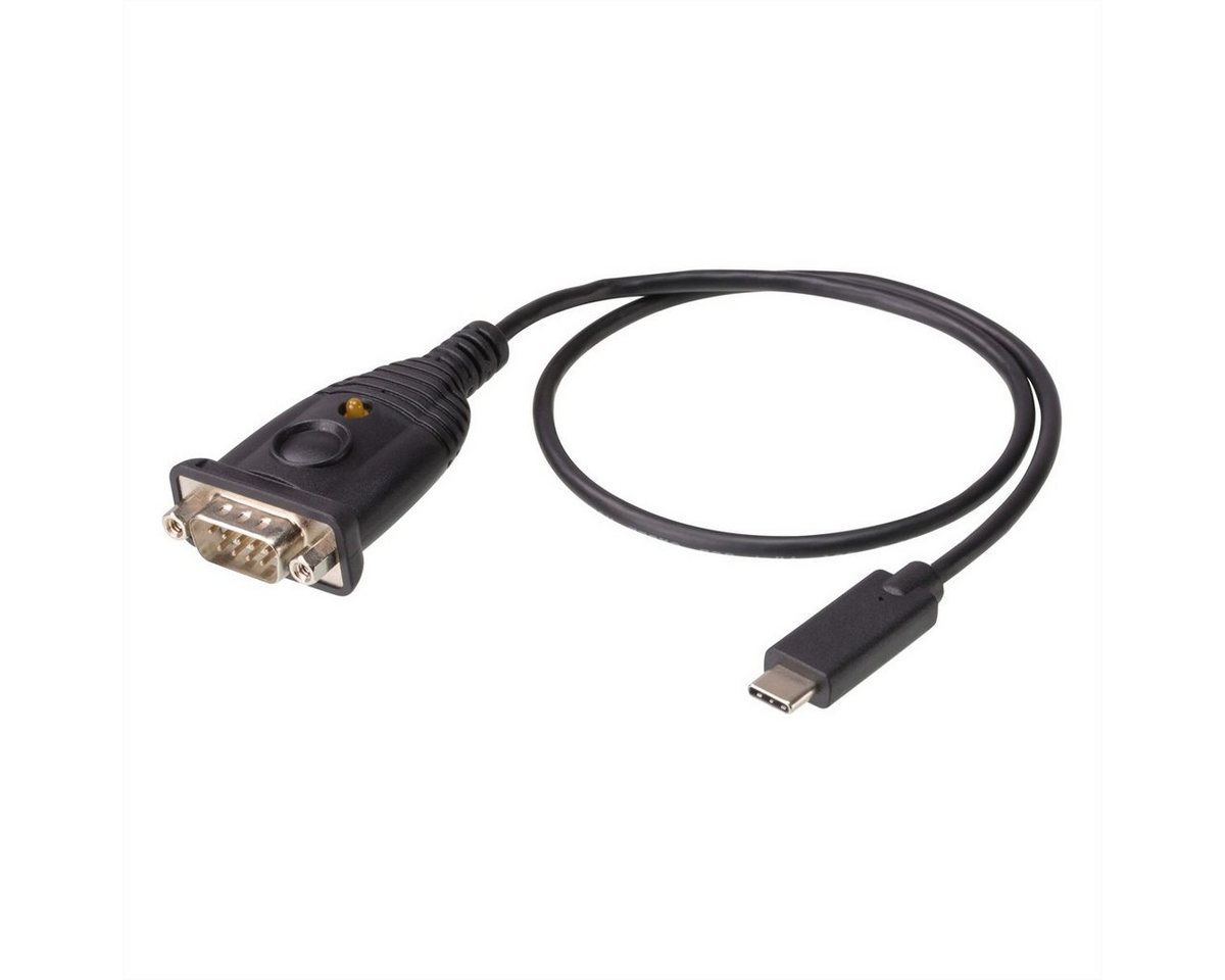 Aten UC232C USB-C zu Seriell Konverter Computer-Adapter USB Typ C (USB-C) Männlich (Stecker) zu D-Sub 9-polig (DE-9) Männlich (Stecker), 30.0 cm von Aten