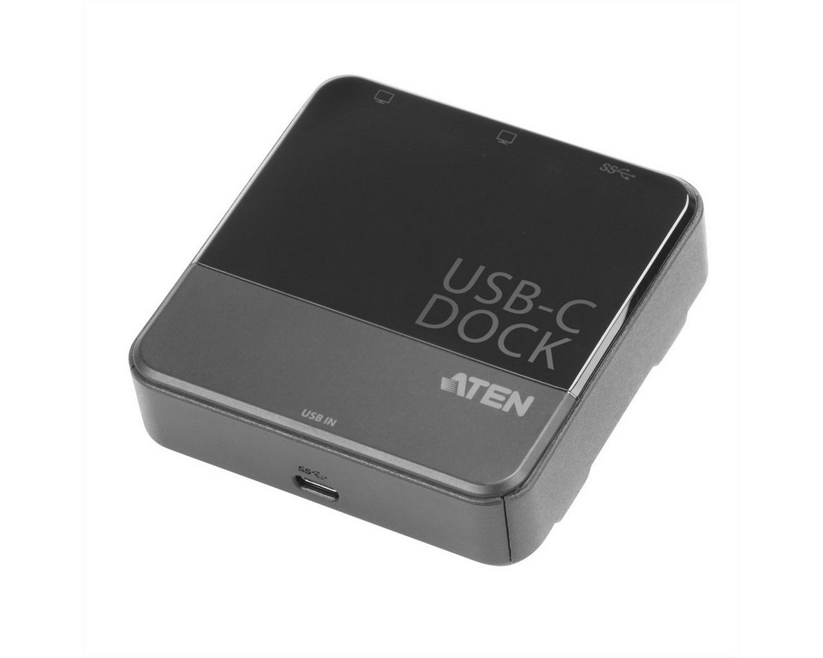 Aten UH3233 USB-C Dual HDMI Mini Dock Computer-Adapter USB Typ C (USB-C) Weiblich (Buchse) zu HDMI Typ A Weiblich (Buchse) von Aten