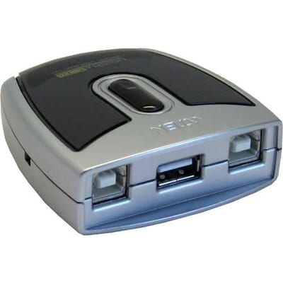 Aten US-221A 2 Port USB Switch 2Rechner/1USB-Gerät von Aten