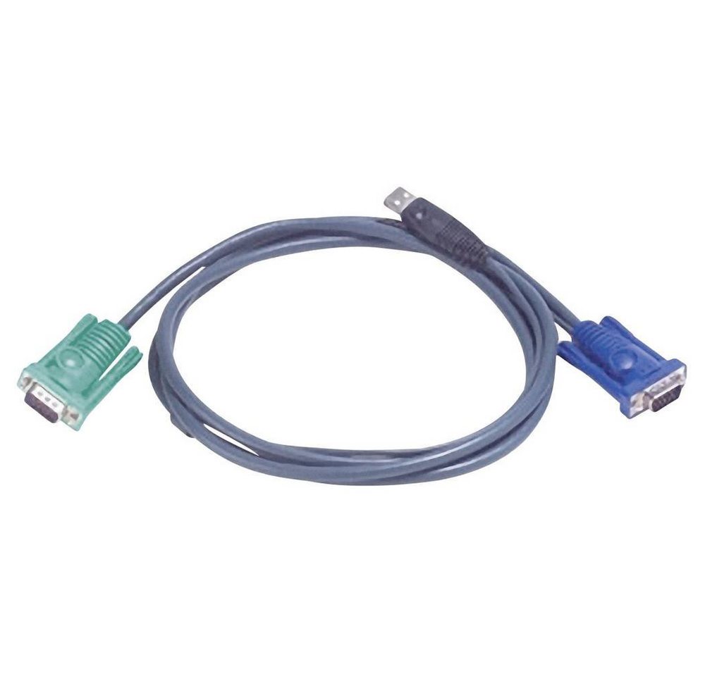 Aten USB-KVM-Kabel 3 m Computer-Kabel, (3.00 cm) von Aten