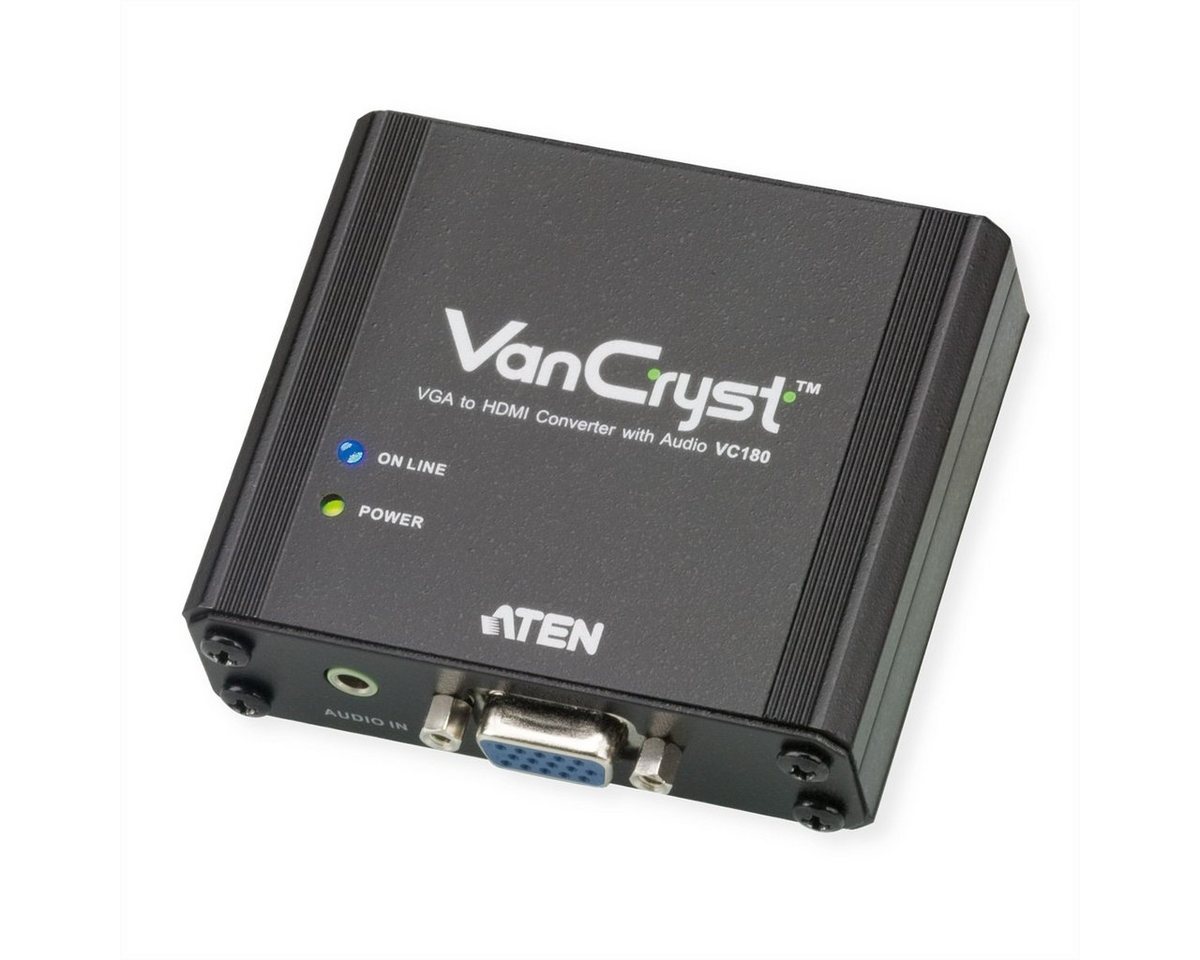 Aten VC180 VGA zu HDMI Audio/Video Converter Audio- & Video-Adapter von Aten