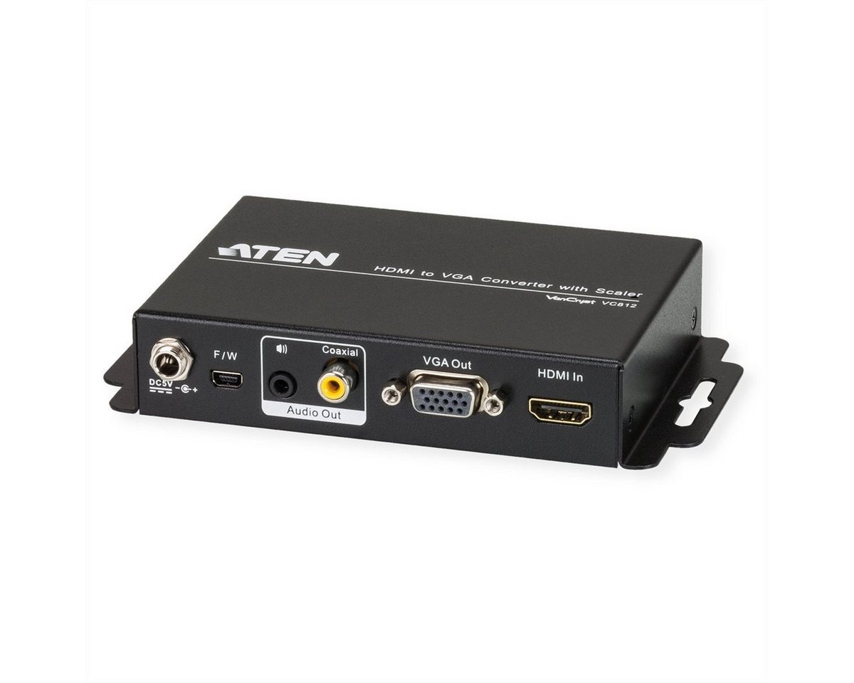 Aten VC812 HDMI zu VGA Konverter mit Skalierfunktion Audio- & Video-Adapter Aten VC812 HDMI zu VGA Konverter mit Skalierfunktion Audio- & Video-Adapter von Aten