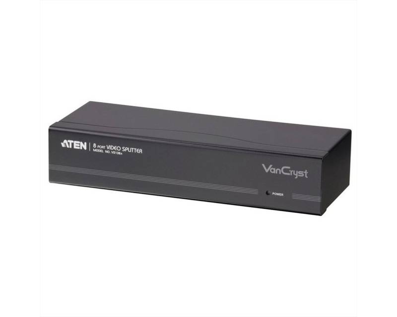 Aten VS138A VGA Video-Splitter, 450MHz, 8fach Audio- & Video-Adapter von Aten