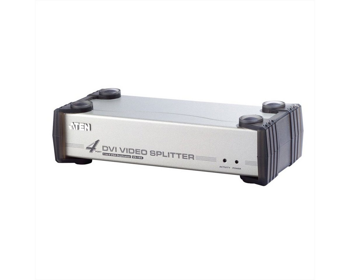 Aten VS164 DVI Video-/Audiosplitter, 4fach Audio- & Video-Adapter von Aten