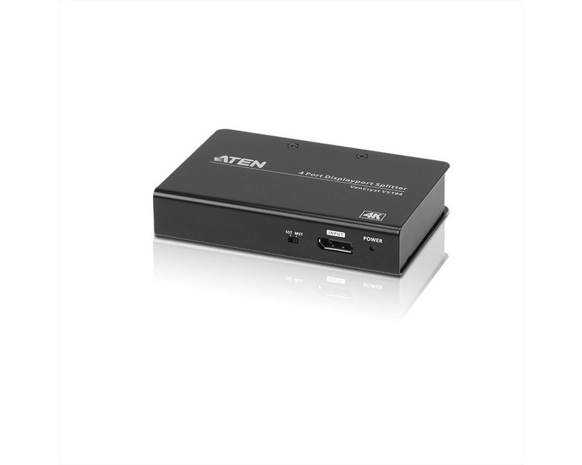 Aten VS192 2-Port 4K DisplayPort Splitter Audio- & Video-Adapter von Aten