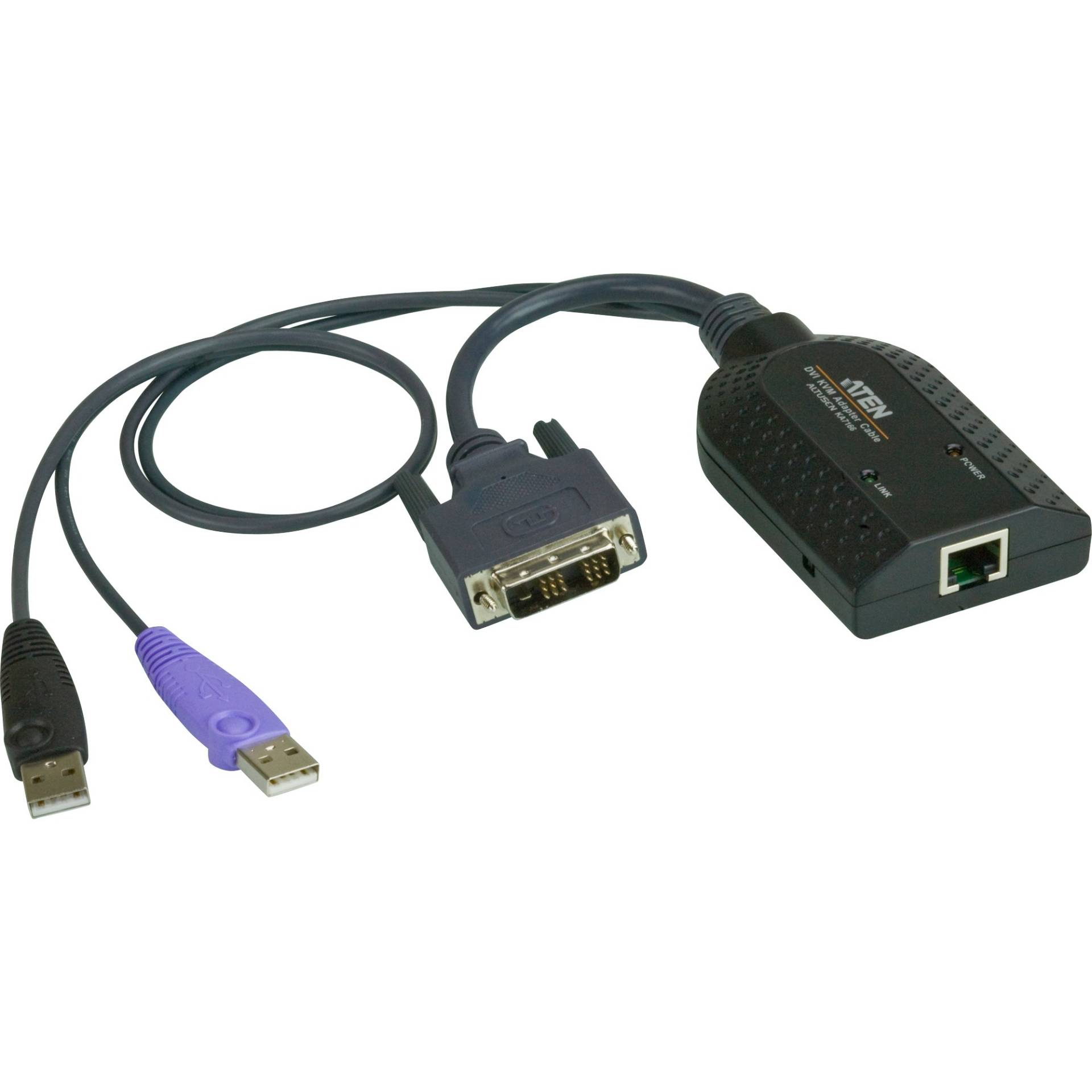USB-DVI-Virtual-Media-KVM-Adapter KA7166 von Aten