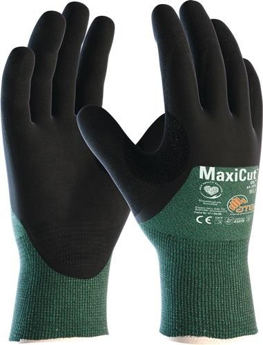 Atg Schnittschutzhandschuhe MaxiCut®Oil™ 44-305 Gr.9 grün/schwarz EN 388 PSA von Atg