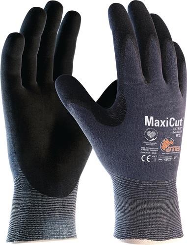 Atg Schnittschutzhandschuhe MaxiCut Ultra 44-3745HCT Gr.9 blau/schwarz EN 388 von Atg