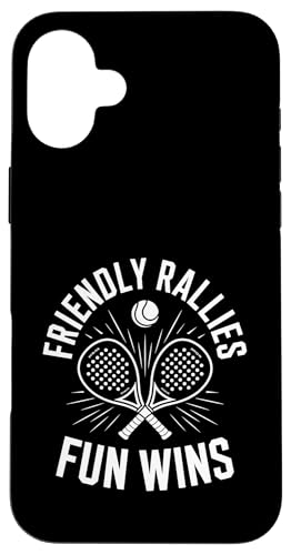 Friendly Rallyes Fun Wins Padel Sports Athlete Game Spieler Hülle für iPhone 16 Plus Friendly Rallyes Fun Wins Padel Sports Athlete Game Spieler Hülle für iPhone 16 Plus von Athlete Padel Players Gift for Padel Sports Lover