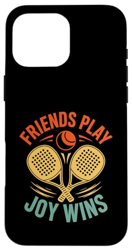 Friends Play Joy Wins Padel Sports Athlete Game Spieler Hülle für iPhone 16 Pro Max Friends Play Joy Wins Padel Sports Athlete Game Spieler Hülle für iPhone 16 Pro Max von Athlete Padel Players Gift for Padel Sports Lover
