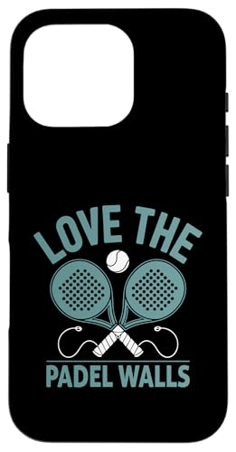 Ich liebe die Spieler von The Padel Walls für Padelsportler Hülle für iPhone 16 Pro Ich liebe die Spieler von The Padel Walls für Padelsportler Hülle für iPhone 16 Pro von Athlete Padel Players Gift for Padel Sports Lover