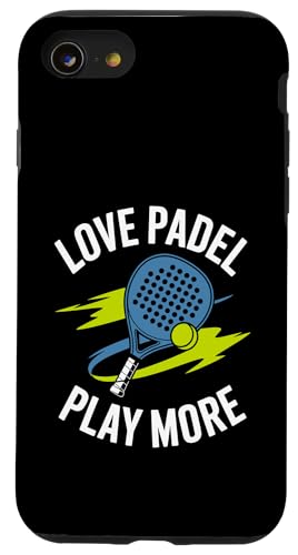 Love Padel Play Mehr Padel-Sportler Game-Spieler Hülle für iPhone SE (2020) / 7 / 8 von Athlete Padel Players Gift for Padel Sports Lover