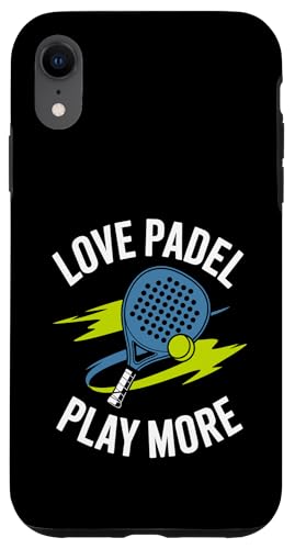 Love Padel Play Mehr Padel-Sportler Game-Spieler Hülle für iPhone XR Love Padel Play Mehr Padel-Sportler Game-Spieler Hülle für iPhone XR von Athlete Padel Players Gift for Padel Sports Lover