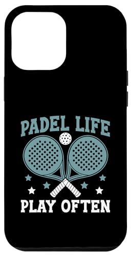 Padel Life Play Oft Padel Sports Athlete Game Spieler Hülle für iPhone 12 Pro Max Padel Life Play Oft Padel Sports Athlete Game Spieler Hülle für iPhone 12 Pro Max von Athlete Padel Players Gift for Padel Sports Lover
