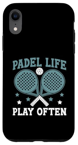 Padel Life Play Oft Padel Sports Athlete Game Spieler Hülle für iPhone XR Padel Life Play Oft Padel Sports Athlete Game Spieler Hülle für iPhone XR von Athlete Padel Players Gift for Padel Sports Lover