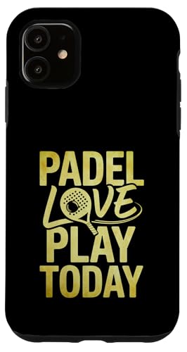 Padel Love Play Today Padel Sports Athlete Game Spieler Hülle für iPhone 11 Padel Love Play Today Padel Sports Athlete Game Spieler Hülle für iPhone 11 von Athlete Padel Players Gift for Padel Sports Lover
