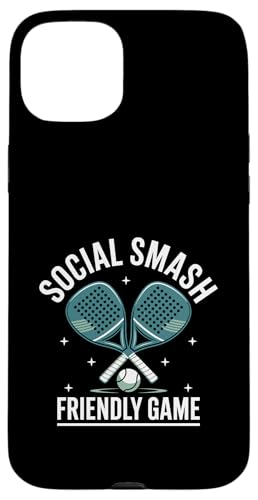Social Smash Friendly Game Padel Sports Athlete Game Spieler Hülle für iPhone 15 Plus Social Smash Friendly Game Padel Sports Athlete Game Spieler Hülle für iPhone 15 Plus von Athlete Padel Players Gift for Padel Sports Lover