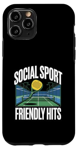 Social Sport Friendly Hits Padel Sports Athlete Game Spieler Hülle für iPhone 11 Pro Social Sport Friendly Hits Padel Sports Athlete Game Spieler Hülle für iPhone 11 Pro von Athlete Padel Players Gift for Padel Sports Lover