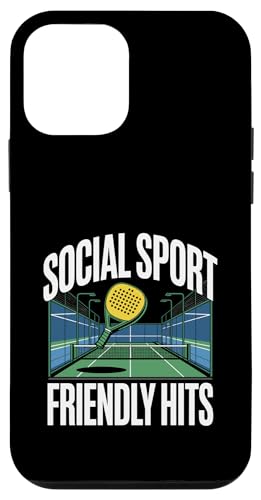 Social Sport Friendly Hits Padel Sports Athlete Game Spieler Hülle für iPhone 12 mini Social Sport Friendly Hits Padel Sports Athlete Game Spieler Hülle für iPhone 12 mini von Athlete Padel Players Gift for Padel Sports Lover