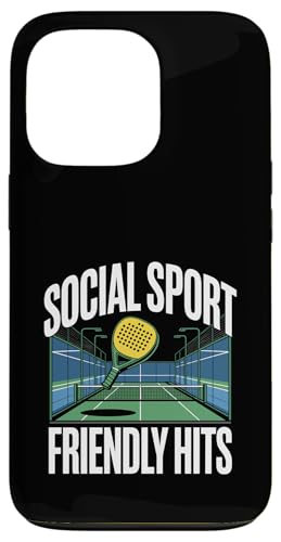 Social Sport Friendly Hits Padel Sports Athlete Game Spieler Hülle für iPhone 13 Pro Social Sport Friendly Hits Padel Sports Athlete Game Spieler Hülle für iPhone 13 Pro von Athlete Padel Players Gift for Padel Sports Lover