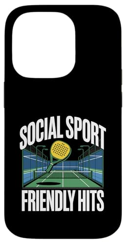 Social Sport Friendly Hits Padel Sports Athlete Game Spieler Hülle für iPhone 14 Pro Social Sport Friendly Hits Padel Sports Athlete Game Spieler Hülle für iPhone 14 Pro von Athlete Padel Players Gift for Padel Sports Lover