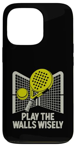 Spielen Sie das Spiel The Walls Wisely Padel Sports Athlete Hülle für iPhone 13 Pro Spielen Sie das Spiel The Walls Wisely Padel Sports Athlete Hülle für iPhone 13 Pro von Athlete Padel Players Gift for Padel Sports Lover