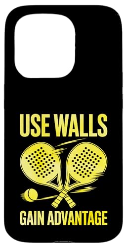 Use Walls Gain Advantage Padel-Sportler Spiel Spieler Hülle für iPhone 15 Pro Use Walls Gain Advantage Padel-Sportler Spiel Spieler Hülle für iPhone 15 Pro von Athlete Padel Players Gift for Padel Sports Lover