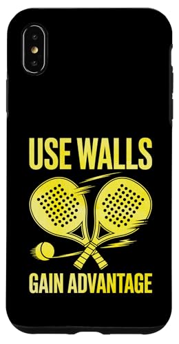 Use Walls Gain Advantage Padel-Sportler Spiel Spieler Hülle für iPhone XS Max Use Walls Gain Advantage Padel-Sportler Spiel Spieler Hülle für iPhone XS Max von Athlete Padel Players Gift for Padel Sports Lover