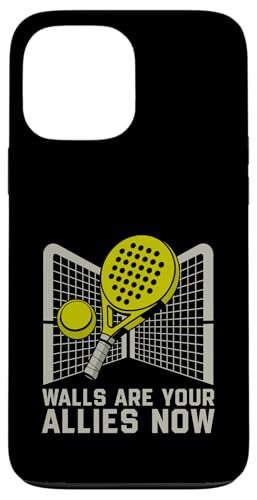 Wände sind jetzt deine Verbündeten — Padel-Sportler, Gamer Hülle für iPhone 13 Pro Max Wände sind jetzt deine Verbündeten — Padel-Sportler, Gamer Hülle für iPhone 13 Pro Max von Athlete Padel Players Gift for Padel Sports Lover