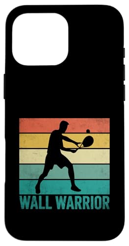 Wall Warrior Padel Sports Athlete Game Spieler Hülle für iPhone 16 Pro Max Wall Warrior Padel Sports Athlete Game Spieler Hülle für iPhone 16 Pro Max von Athlete Padel Players Gift for Padel Sports Lover