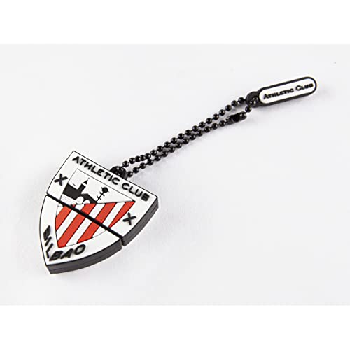 Athletic Club de Bilbao - Clé USB 16 Go - Motifs et Couleurs du Club - Inclut UNE Petit Chaîne - Finition Gomme et Légère - Produit Officiel de l'Équipe Athletic Club de Bilbao - Clé USB 16 Go - Motifs et Couleurs du Club - Inclut UNE Petit Chaîne - Finition Gomme et Légère - Produit Officiel de l'Équipe von FRIENDLY LICENSE