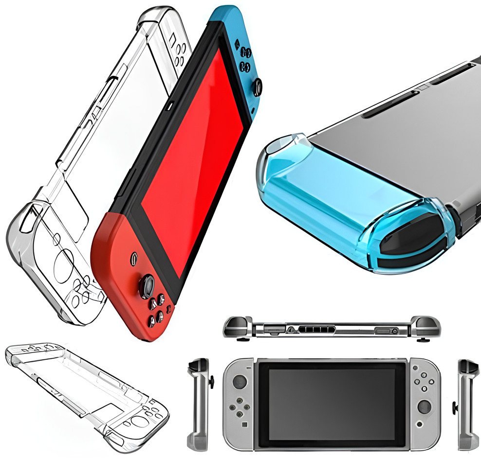 Athlix Controller-Schutzhülle Transparente Hartschale für Switch 2 Joycon Schutzhülle Cover Hülle, Joycon Cover Switch2 stoßfeste Schutzhülle Zubehör Anti Fingerprint Athlix Controller-Schutzhülle Transparente Hartschale für Switch 2 Joycon Schutzhülle Cover Hülle, Joycon Cover Switch2 stoßfeste Schutzhülle Zubehör Anti Fingerprint von Athlix