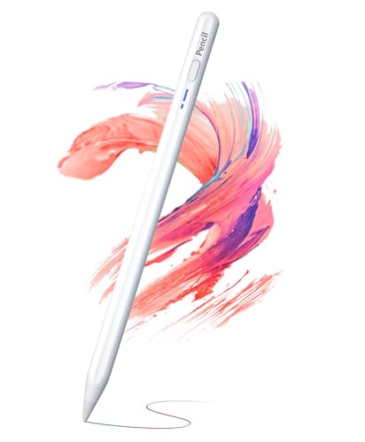 Athoasis Touch Pen mit Neigungsempfindlichkeit, Palm Reject, Magnetischer Stift für iPad 6/7/8/9/10, iPad Pro 11" / 12.9", iPad Air 3/4/5, Mini 5/6 von Athoasis