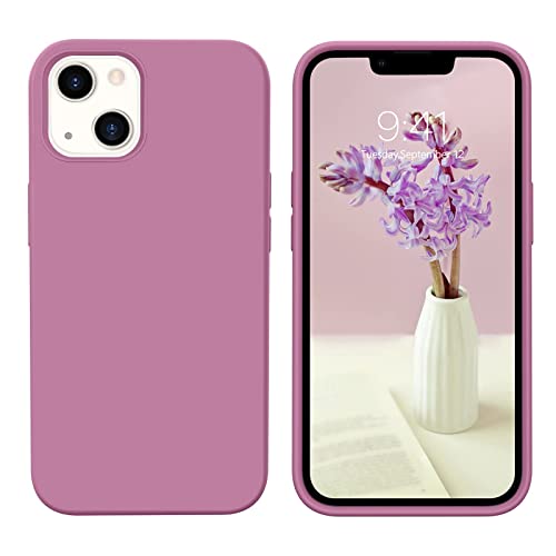 Atiyoo Soft iPhone 13 Silicone Phone Case, Kratzfestes und sturzsicheres Handy Case, Silikon Upgraded Phone Case, Slim Shockproof Phone 13 Case, 6.1 Zoll, Pink von Atiyoo