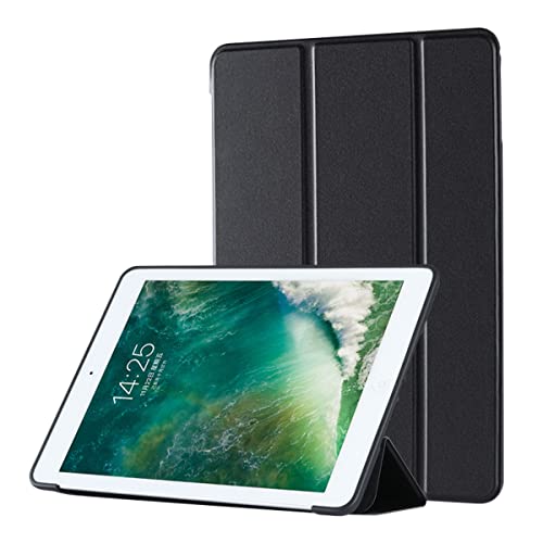 Atiyoo iPad 10.2 Hülle, Slim Stand Hard Back Shell Schutzhülle Smart Cover Case für iPad 10.2 Zoll, Multi-Angle Viewing Cover, 10.2 Zoll Eckschutz iPad Hülle, Schwarz von Atiyoo