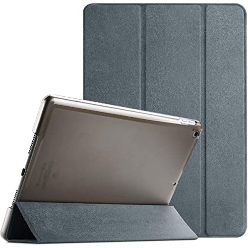 Atiyoo iPad Air 5 Tablet Hülle, Stoßfeste Rugged Schutzhülle, iPad Air 5 Hülle Fallresistent, Tempered Glass Screen Protector 360 Ständer, Leichte Standhülle, Grau von Atiyoo