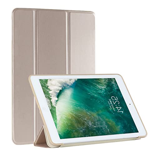 Atiyoo iPad Mini 6 Tablet Hülle, iPad Mini 6 Slim Schutzhülle, iPad Mini 6 Lmitation Leder Silikon Sleeve, für iPad Mini 6th Generation, Golden von Atiyoo