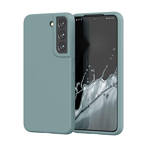 Samsung Galaxy S22 Hülle, weiche, Flexible Silikon-Gel-Gummi-Stoßschutz hülle mit Anti-Fall-Objektiv-Kameraschutz, schlanke, stoßfeste Samsung Galaxy S22 Hülle, Arctic Night von Atiyoo