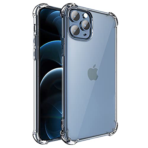 Handyhülle hülle für iPhone Durchsichtig Case Transparent Silikon TPU Schutzhülle (iPhone 12 pro) von Atlant Vital