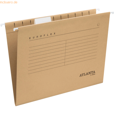 Atlanta Hängemappe Euroflex Foolscap (nicht A4) braun von Atlanta