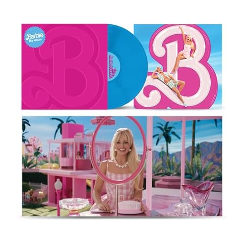 Barbie The Album Embossed Sky Blue Vinyl (Limited Edition) with 12x24 Exclusive Poster von Atlantic.