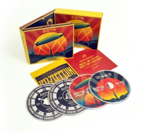 Celebration Day (Deluxe Edition 2CD + 2 DVD (CD sized digipak) Live, CD+DVD, Deluxe Edition Edition by Led Zeppelin (2012) Audio CD von Atlantic