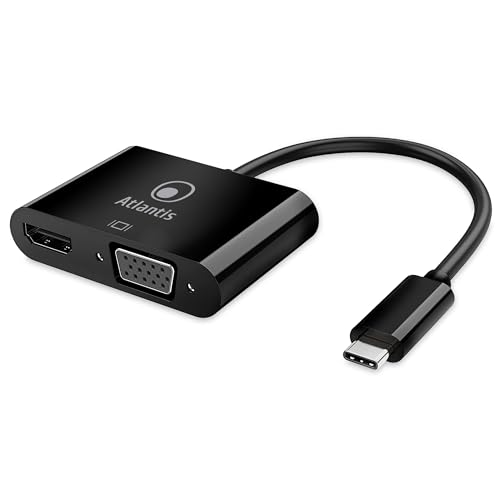 ATLANTIS USB-Adapter Type_c auf Hdmi + Vga + Power Delivery 65W A04-TC_HD+V+PD von Atlantis